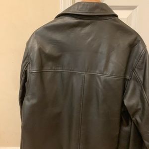 Banana Republic men’s leather jacket
